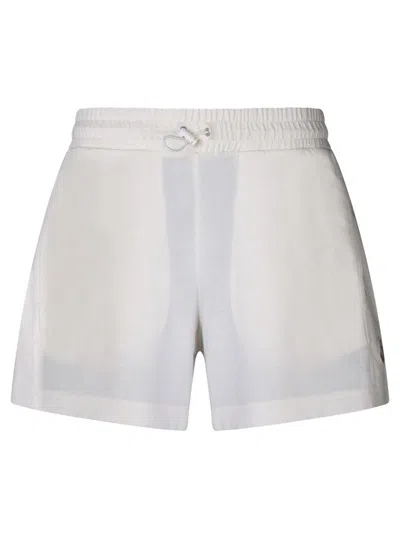 Moncler Shorts In White