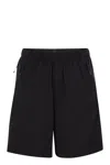 Moncler Men's Shorts With Logo Patch