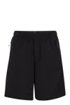 Moncler Men's Shorts With Logo Patch