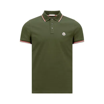Pre-owned Moncler Short-sleeve Polo 'dark Green' | Men's Size Xxl
