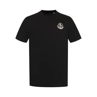 Pre-owned Moncler Short-sleeve T-shirt 'black' | Men's Size L