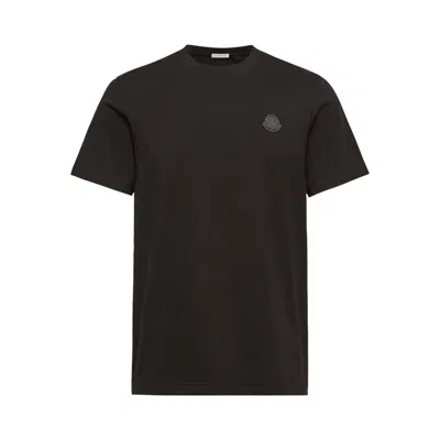 Pre-owned Moncler Short-sleeve T-shirt 'black' | Men's Size S