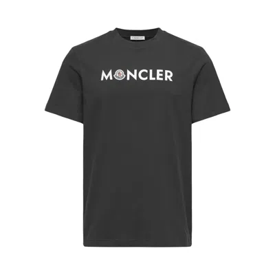 Pre-owned Moncler Short-sleeve T-shirt 'black' | Men's Size Xxl