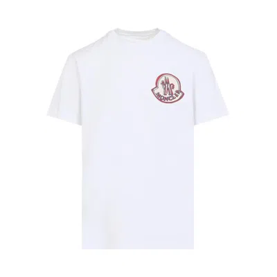 Pre-owned Moncler Short-sleeve T-shirt 'white' | Men's Size L