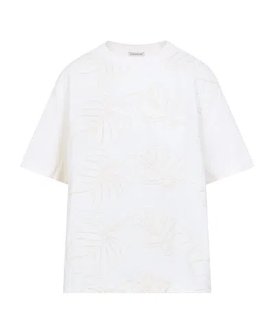 Moncler Short Sleeve T-shirt In White