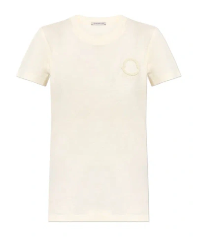 Moncler Short-sleeved T-shirt In White