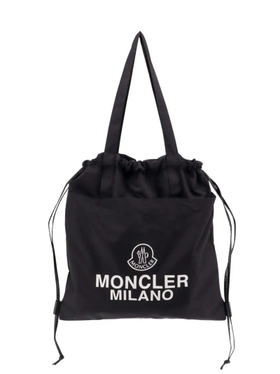 Moncler Shoulder Bag In Black