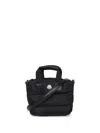 Moncler Micro Caradoc Water Repellent Tote In Black In Black