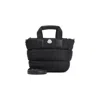 Moncler Micro Caradoc Shoulder Bag Women In Black