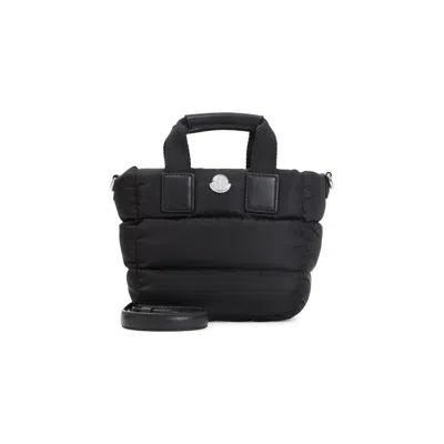 Moncler Shoulder Bags In Black