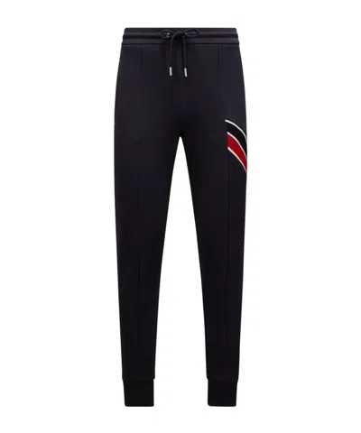 MONCLER MONCLER TRICOLOUR TRIM SWEATPANTS