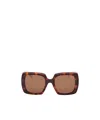 MONCLER SIDE LOGO-PLAQUE DETAIL SUNGLASSES