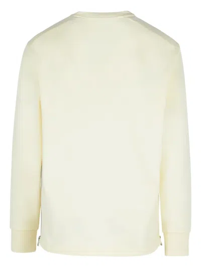 Moncler Side-zip Pocket Sweatshirt In Neutral