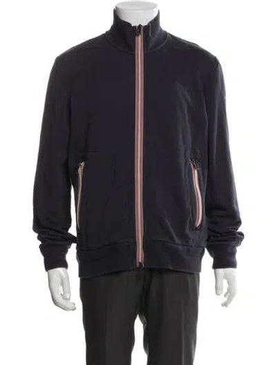 Pre-owned Moncler Signature Logo Jacket In Gray
