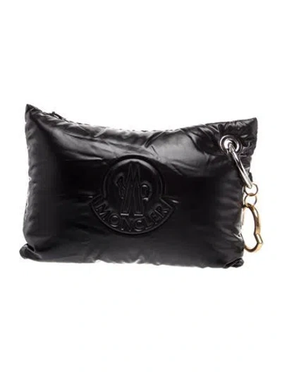 Pre-owned Moncler Signature Messenger Bag In Black