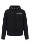 Moncler Grenoble Padded Zip-up Sweatshirt In Black