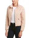 Moncler Silk-lined Jacket In Neutral