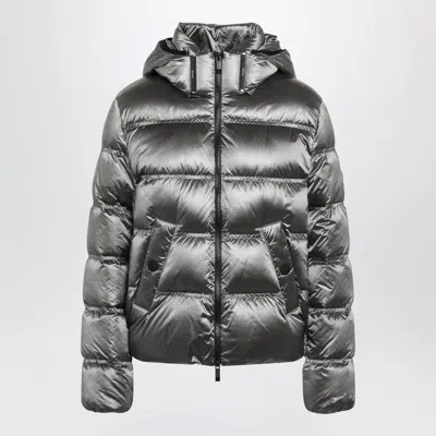 Moncler Silver Sensation Short Down Jacket
