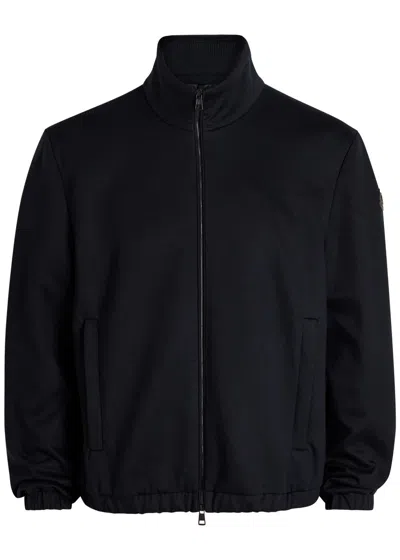Moncler Simorre Cotton-blend Jacket In Black