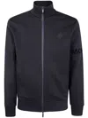 Moncler Sip Up Cardigan In Black