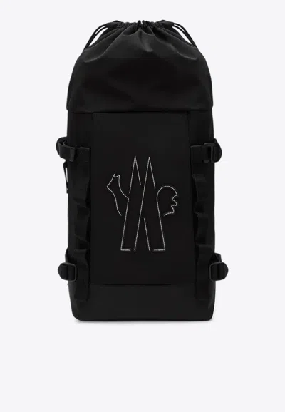 MONCLER SKI BACKPACK WITH EMBROIDERED-LOGO