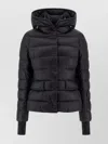 Moncler Grenoble Armoniques Button-up Down Jacket In Black