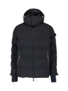 Moncler Montgetech Quilted Stretch-shell Hooded Down Ski Jacket In Black