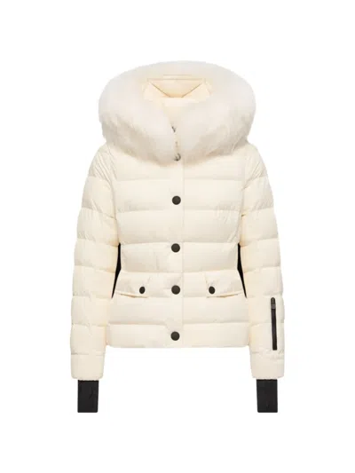 Moncler Ski Jacket In White