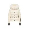 Moncler Ski Jacket In White