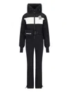 Moncler Down-filled Ski Suit In Black  