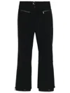 Moncler Logo-patch Ski Trousers In Black