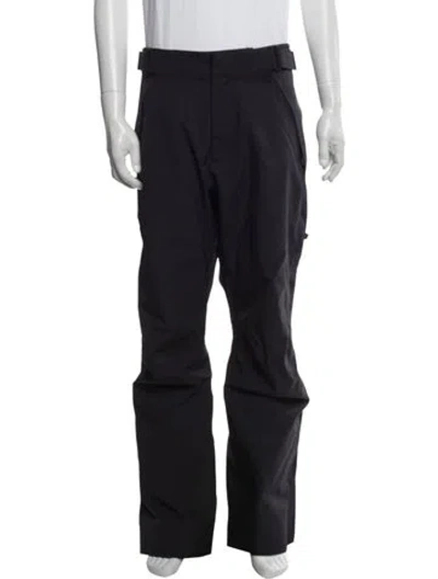 Pre-owned Moncler Ski Pants In Gray