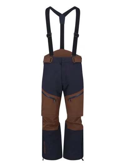 MONCLER SKI PANTS WITH SUSPENDERS