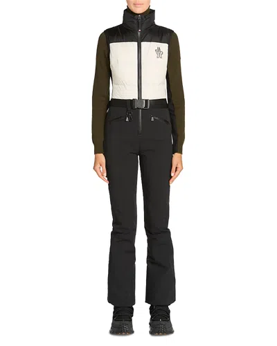 Moncler Ski Suit In Gray