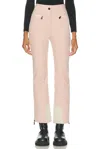 Moncler Technical Primaloft Gore-tex Ski Trousers In Pink