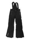Moncler Salopette De Ski In Black