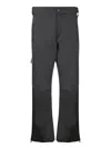 Moncler Grenoble Trousers In Gray