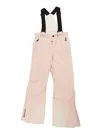 Moncler Ski Bib Trousers In Pink