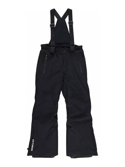 Moncler Kids' Salopette Ski In Black