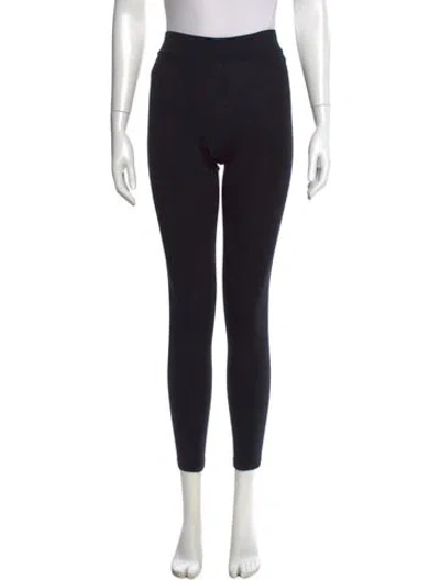 Pre-owned Moncler Skinny Leg Pants In Black