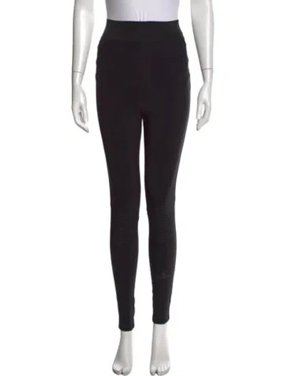 Pre-owned Moncler Skinny Leg Pants In Black