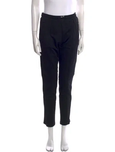 Pre-owned Moncler Skinny Leg Pants In Black