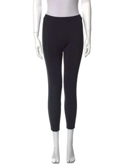 Pre-owned Moncler Skinny Leg Pants In Black