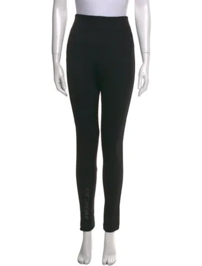 Pre-owned Moncler Skinny Leg Pants In Black