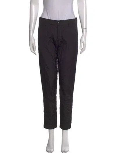 Pre-owned Moncler Skinny Leg Pants In Black