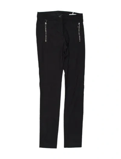 Pre-owned Moncler Skinny Leg Pants In Black
