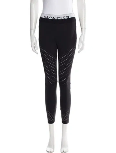 Pre-owned Moncler Skinny Leg Pants In Black