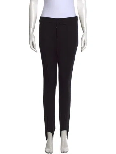 Pre-owned Moncler Skinny Leg Pants In Black