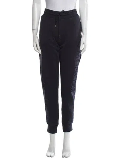 Pre-owned Moncler Skinny Leg Pants In Blue