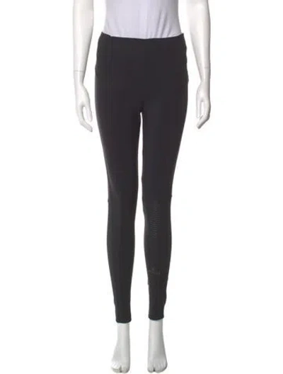 Pre-owned Moncler Skinny Leg Pants In Gray